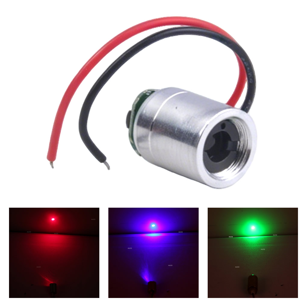 Industrial Laser Alignment Tool - Φ12x15mm DC 5V Rood-100mW Groen-50mW Blauw-100mW