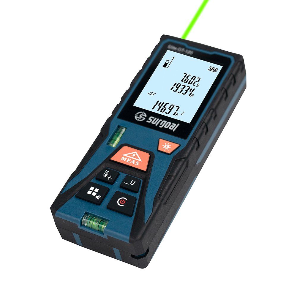 Industrial Laser Alignment Tool - 120m groene laser afstandsmeter met waterpas,