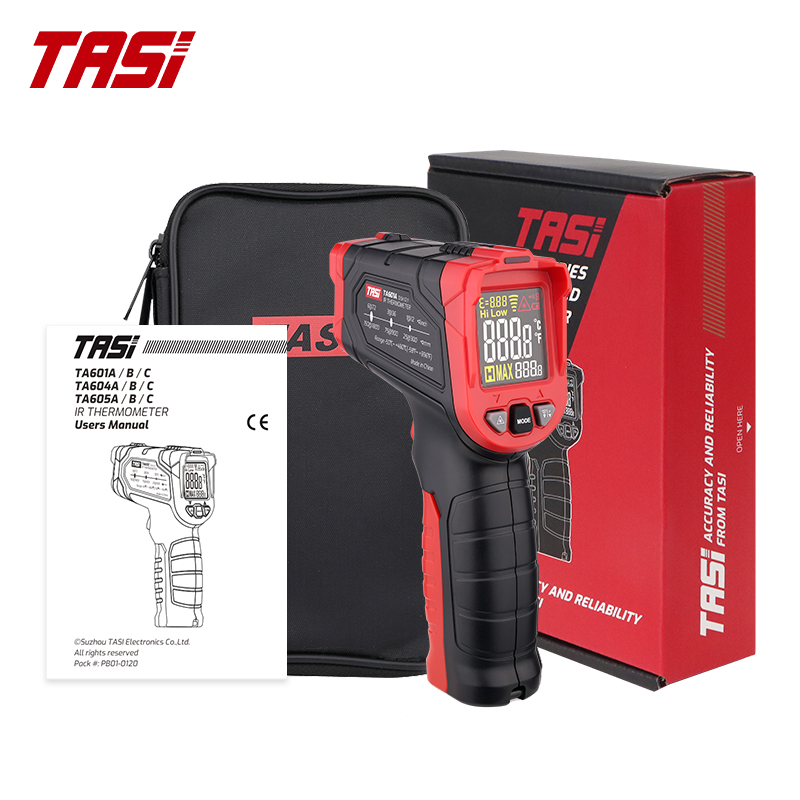 Industrial Laser Measurement - TASI TA601A TA601B TA601C Infraroodthermometer, laser-IR-temperatuurpistool,