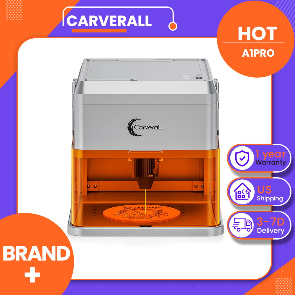 Acrylic Cutting Machine - Carverall A1PRO 10W Lasergraveermachine met HD-camera,
