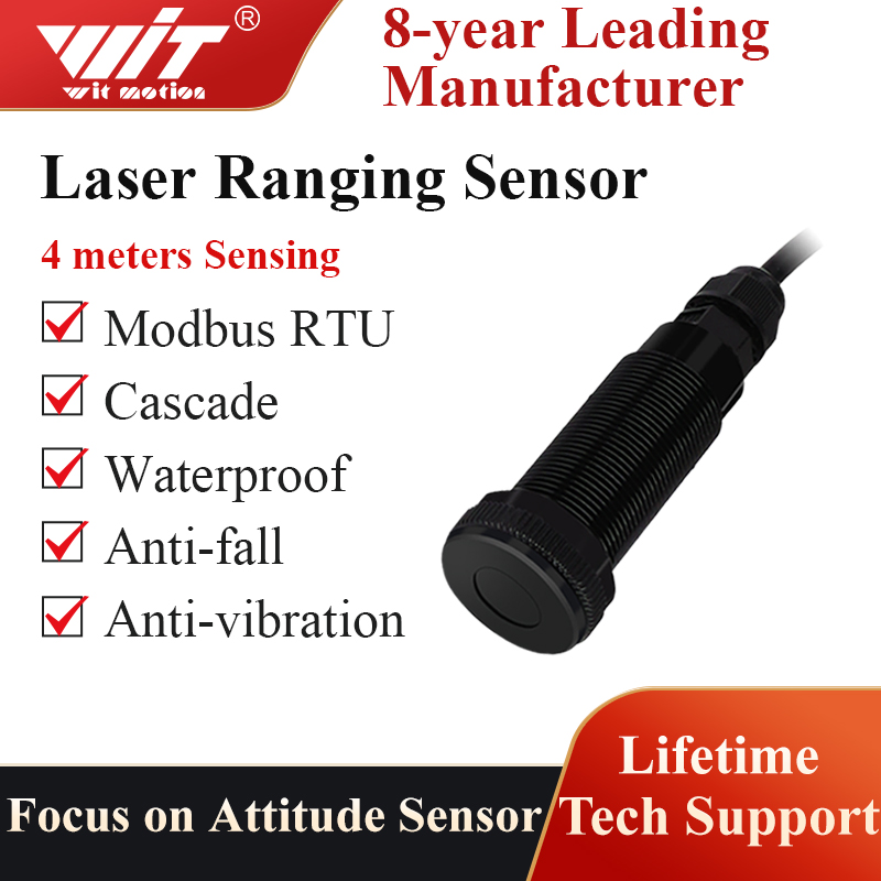 Industrial Laser Distance Sensor - WT53R Time-of-Flight (ToF) laserbereiksensor module, VL53L1X