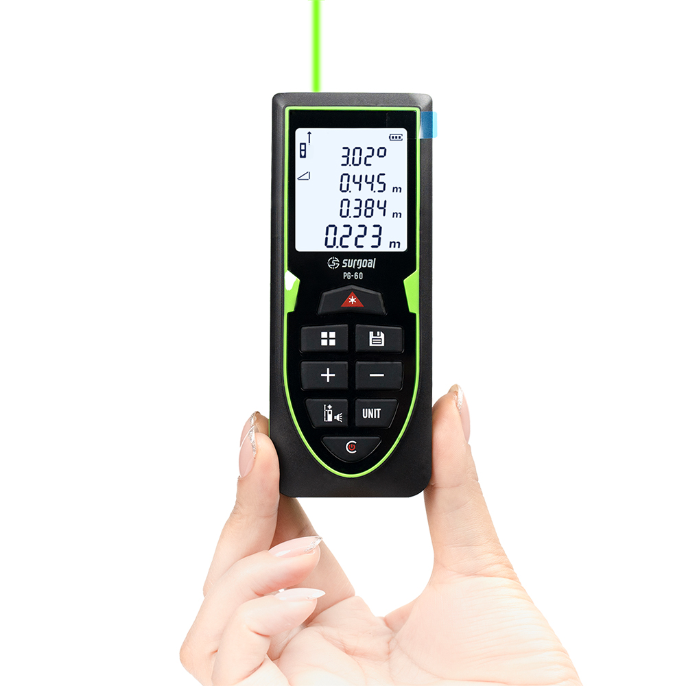 Groene Laser Afstandsmeter 120 - Industrial Laser Tape Measure recensie en prijs