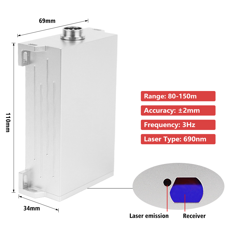 Industriële automatisering IP6 - Industrial Laser Distance Sensor recensie en prijs