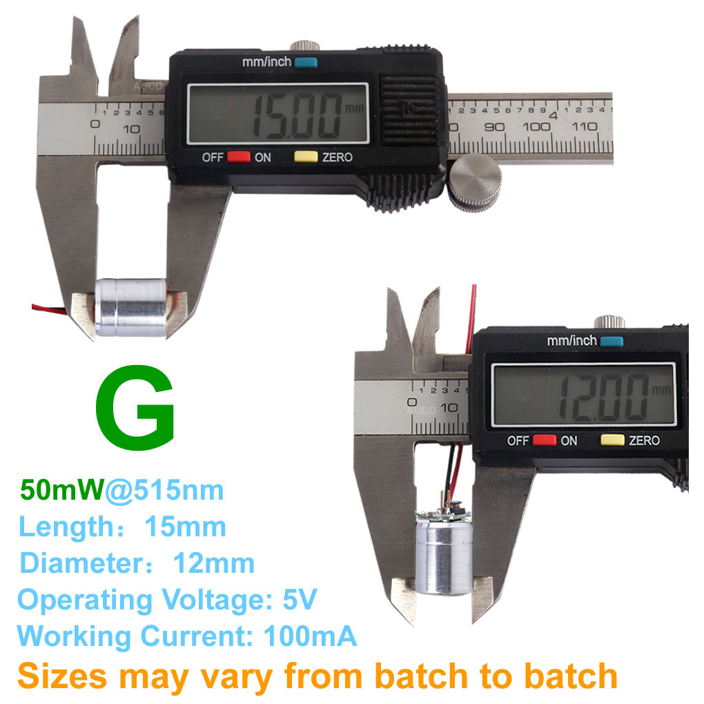 Φ12x15mm DC 5V Rood-100mW Groe - Industrial Laser Alignment Tool recensie en prijs