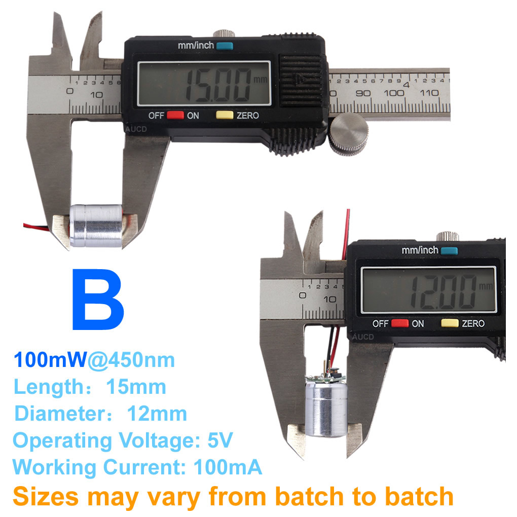 Φ12x15mm DC 5V Rood-100mW Groe - Industrial Laser Alignment Tool recensie en prijs