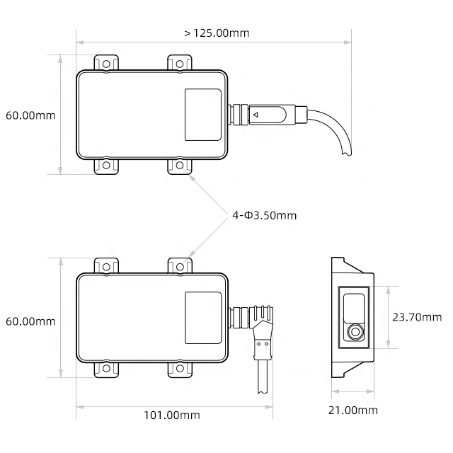 40M Laser Afstandsmeter Sensor - Industrial Laser Tape Measure recensie en prijs
