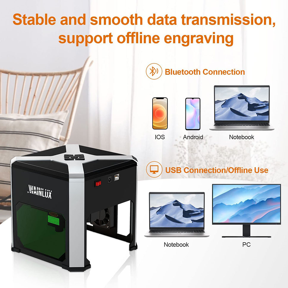 Wainlux Lasergraveerder K6 Mar - Industrial Laser Removal recensie en prijs