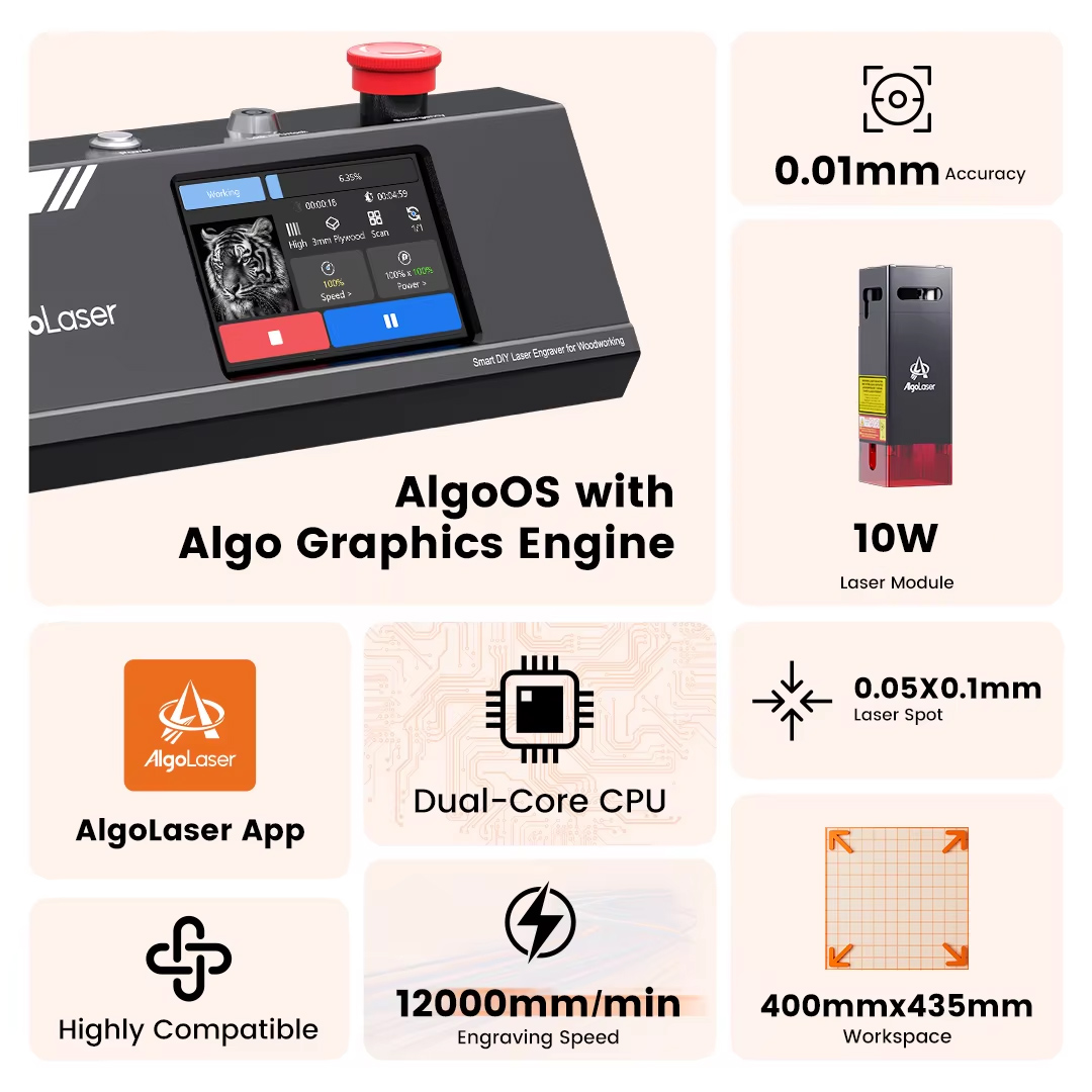 Algolaser DIY Tafel 40*43 cm C - Industrial Laser Removal recensie en prijs