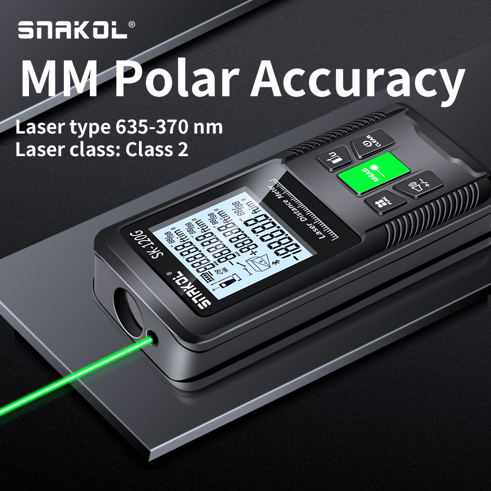 Snakol Laserafstandsmeter 40m  - Industrial Laser Tape Measure recensie en prijs