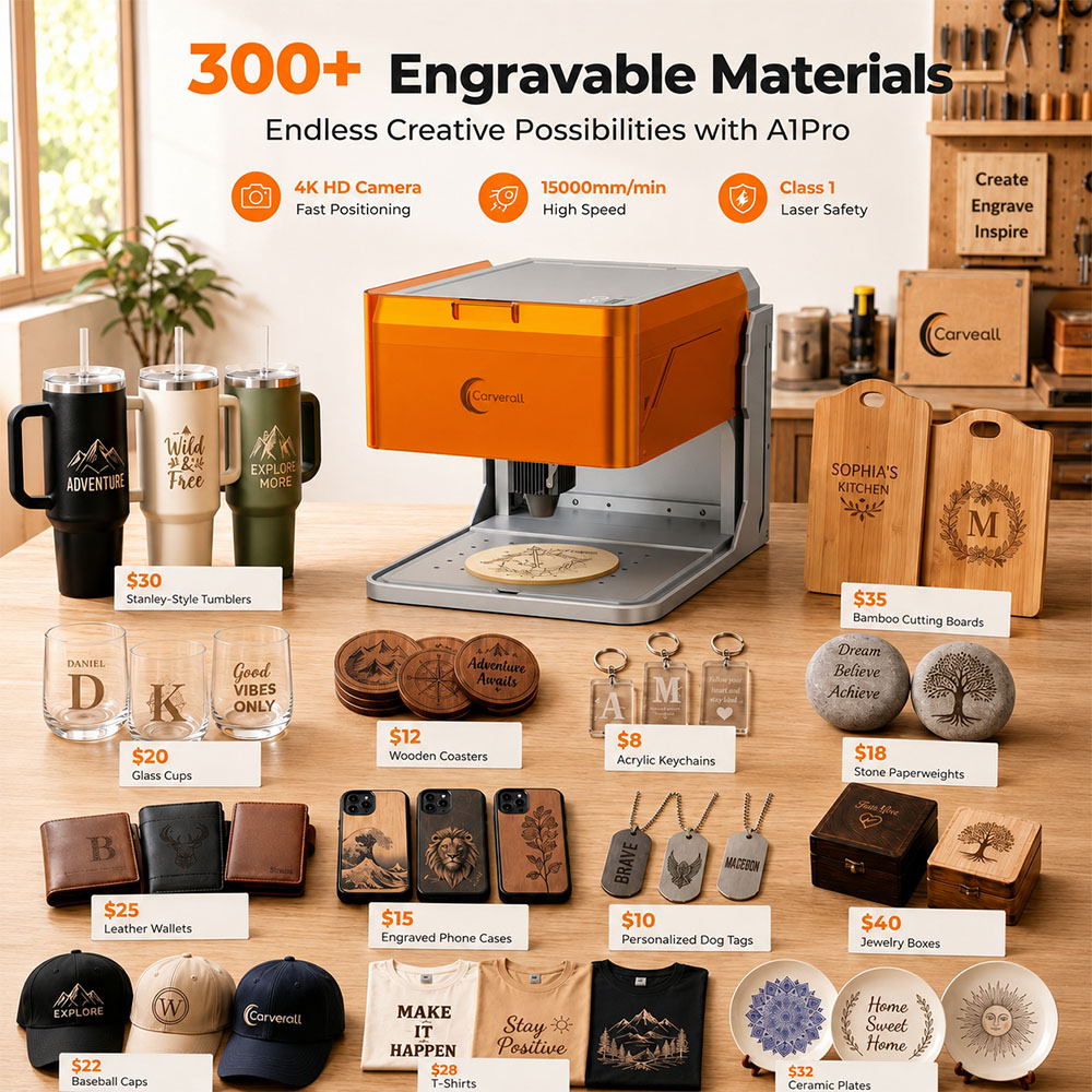Carverall A1PRO 10W Lasergrave - Acrylic Cutting Machine recensie en prijs