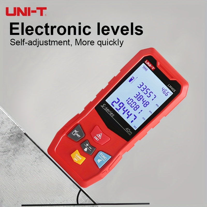 UNIT Laser-afstandsmeter LM40S - Industrial Laser Tape Measure recensie en prijs